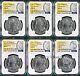 2021 Morgan/peace Dollar 6 Set Ngc Ms70 First Releases P/d/s/o/cc Privy Presale
