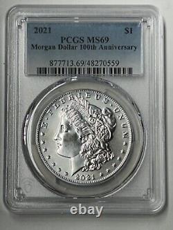 2021 Morgan Silver Dollar PCGS MS69