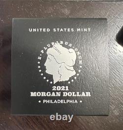 2021 Morgan Silver Dollar US Mint 21XE Ships Fast Philadelphia New In Hand