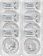 2021 Morgan And Peace Dollar Pcgs Ms70 Advanced Release 100th Anniversary 6-pc