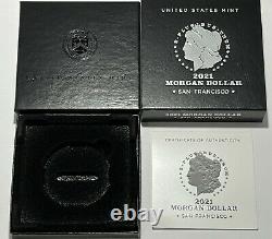 2021 S $1 Morgan Silver Dollar Ngc Ms70 First Day Of Issue Fdi In Stock Fdoi