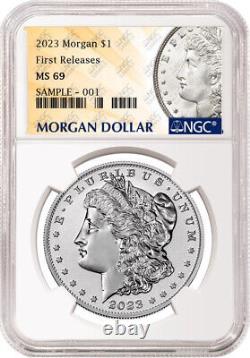 2023 p uncirculated morgan silver dollar ngc ms 69 first releases pre-sale