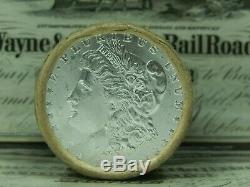 $20 BU Morgan Roll UNC Silver Dollar 1889 & 1889 Morgan Dollar Ends Pre 21