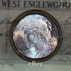 $20 Silver Dollar Roll 20 Mixed Morgan & Peace Dollars 1925 & D-mint Ends