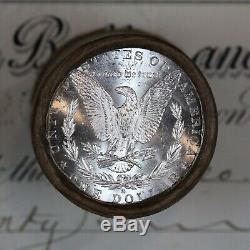 $20 Silver Morgan Dollar Roll 20 Uncirculated Morgans 1884 & S-mint Ends