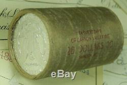 $20 Silver Morgan Dollar Roll UNCIRCULATED 1889 & CC Dollar Ends Pre 21