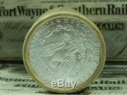 $20 Silver Morgan Roll UNCIRCULATED Silver Dollar Dollars 1879 & CC Ends Pre 21