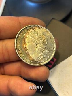 2 Toned Morgan Dollar, BU 1879S & 1881S UncirculatedCollectible Currency Silver