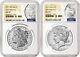 2 Coin Set 2023 Morgan And Peace Silver Dollar Ngc Ms 70 First Releases Pre-sale