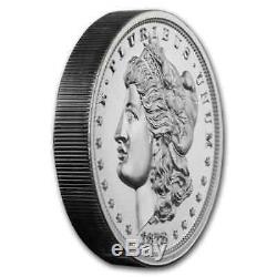 2 oz Silver High Relief Round 1878 Morgan Dollar SKU#200999