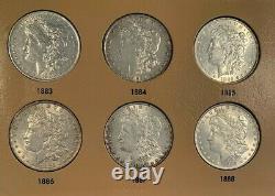 55 Coin COMPLETE 1878-1999 Morgan Peace Ike SBA Silver Dollar Date & Mint Set
