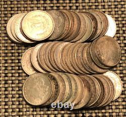 A Lot of 5 Circulated $1 1921 Morgan Silver Dollars, 2 Coins either S or D Mint