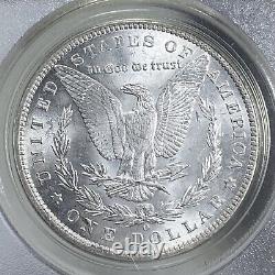 BU 1898-O Morgan Silver Dollar PCGS MS63 OGH Creamy White Coin RLE