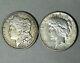 Bulk Lot (2 Coin) 1921 Morgan Silver Dollar 1922 Peace 90% Eagle Rev Bullion