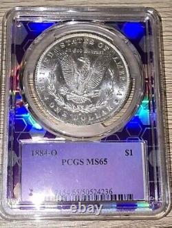 Choice 1884-O Morgan Silver Dollar PCGS MS-65