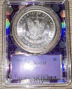 Choice 1884-O Morgan Silver Dollar PCGS MS-65