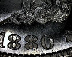 Error BU 1880-S VAM-12 8/7 Spikes, Doubled 188 Morgan Silver Dollar Coin