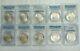 Estate Coin Lot 10x Us Morgan Silver Dollars Pcgs Ngc Certified O, S, P Ms64
