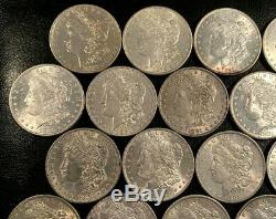 Fabulous Collector Lot of 32 Different 1878-1901 Morgan Silver Dollars Frosty/BU