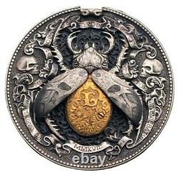 GOLD BUG Roman Booteen's coin Hobo Nickel Morgan Dollar & 1/10 gold