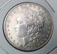 Genuine 1881 Morgan Silver Dollar 90% $1 Coin Usa (aunc)