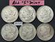 Lot Of Six Silver Morgan Dollars Coins Dated 1921 S All San Francisco Mint
