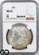 Ms64 Common Date Morgan Silver Dollar Ngc Mint State 64 Dates Vary, Some Tone