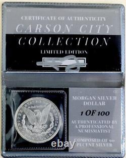 Morgan Dollar CC Collection? Superb Gembu+++? Collector Sealed Sealed? Rare