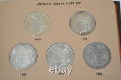 Morgan Silver Dollar Date Set in Dansco #7171 Album (32 coin) Full Set