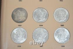 Morgan Silver Dollar Date Set in Dansco #7171 Album (32 coin) Full Set