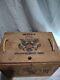 Morgan Silver Dollar Wooden Crate Us Mint Carson City, Vintage