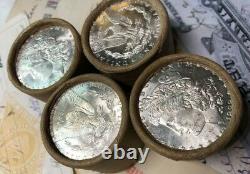 (ONE) UNCIRCULATED $10 Silver Dollar Roll Mixed Morgan Dollar Ends