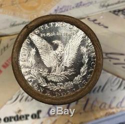 (ONE) UNCIRCULATED $20 Silver Dollar Roll S & S Morgan Dollar Ends