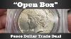 Open Box Peace Dollar Trade Deal