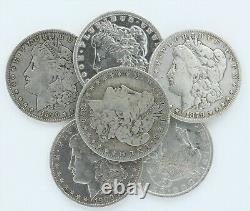 Pre 1921 Silver Morgan Dollar Better Detail Cull Lot of 20 Credit Card Only