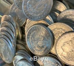 Roll 20 Coins $1 Unc BU MS 1921 Morgan US Silver Dollars Eagle 90% Bulk Lot