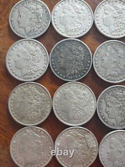 Roll of (20) 90% Silver Morgan Dollars Various Years and Mint Marks