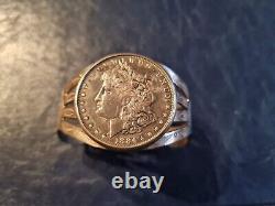 Silver Dollar 1884 included in a bracelet Very Nice Jewelry Collectible FREEPOST