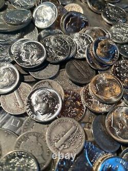 Silver Dollar Morgan Us Mint Bullion Old Coins Dimes Estate Sale Investment Rare