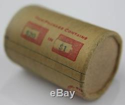 Silver Dollar Roll $20 Morgan Peace Dollar Mixed Dates Covered End Coins