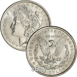 US Morgan Silver Dollar Roll of 20 coins AU/BU Pre 1921 Random Date