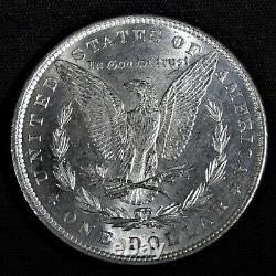 Uncirculated 1880 Morgan Silver Dollar. BU with great luster and appearance