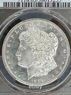 Us 1880-s Morgan Silver Dollar $1 Pcgs Ms65 San Francisco Mint