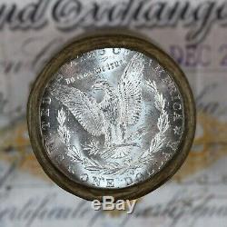 (one) $20 Silver Dollar Roll 20 Uncirculated Gem Bu Morgans S-mint & O-mint Ends